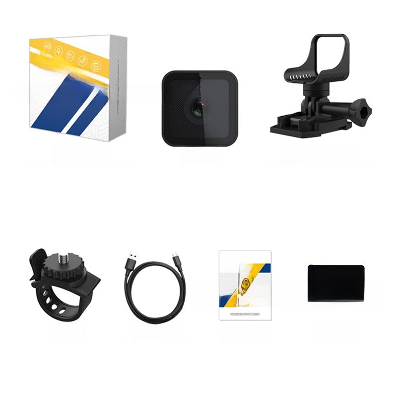 Caméra sportive Full HD waterproof microphone casque guidon moto cyclisme
