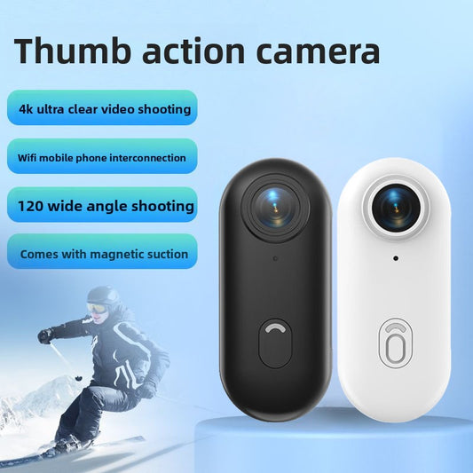 Mini Caméra H88 Ultra HD 4K Sport Stabilisation d'image Technologie anti-tremblement Aimanté Cyclisme randonné