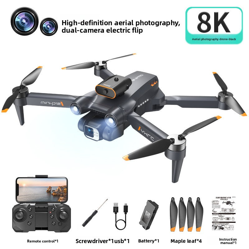 Drone A14 PRO Carbone Caméra HD retour GPS Évitement intelligent des obstacles