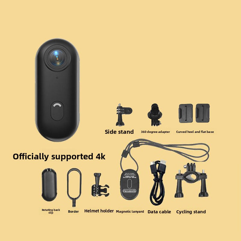 Mini Caméra H88 Ultra HD 4K Sport Stabilisation d'image Technologie anti-tremblement Aimanté Cyclisme randonné