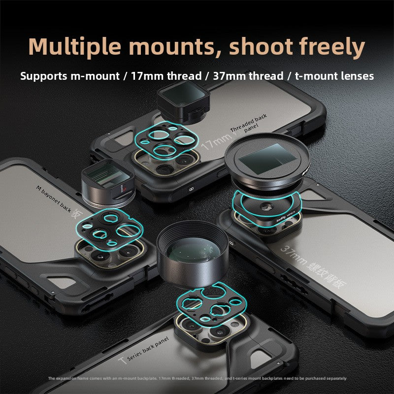 kit vidéo pour téléphone iphone 15 Pro pour les vidéastes professionnels et amateurs.