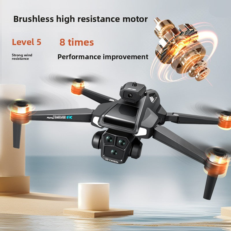 drone M22 quadricoptère système d'évitement d'obstacles double caméra 4K HD GPS