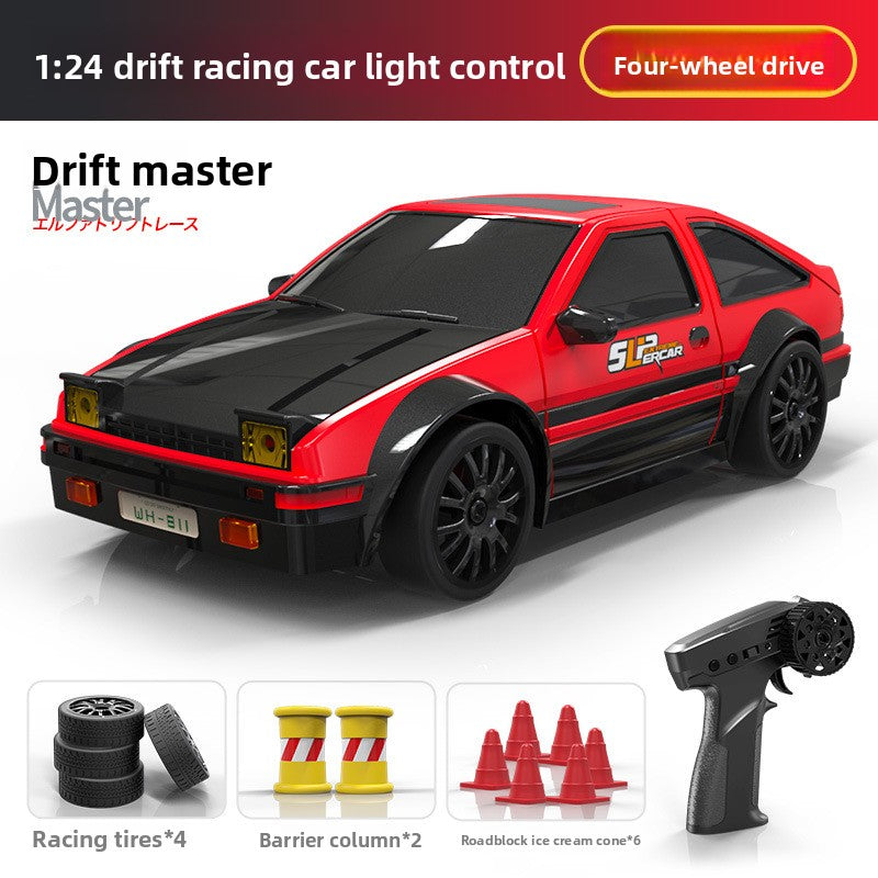 Voiture télécommandée haute vitesse de drift Quatre roues motrices,AE86, Nissan GTR et Lamborghini,Porsche,mustang,Bmw GT