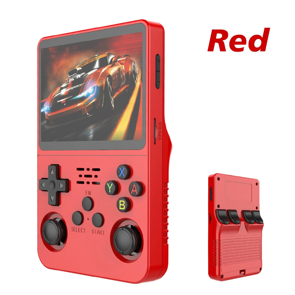 Console de jeu portable open source R36S avec 64 Go/128 Go pour le rétrogaming (jeux 2000/4000).