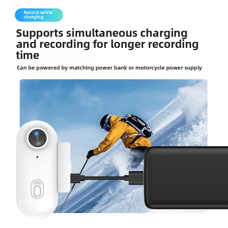 Mini Caméra H88 Ultra HD 4K Sport Stabilisation d'image Technologie anti-tremblement Aimanté Cyclisme randonné