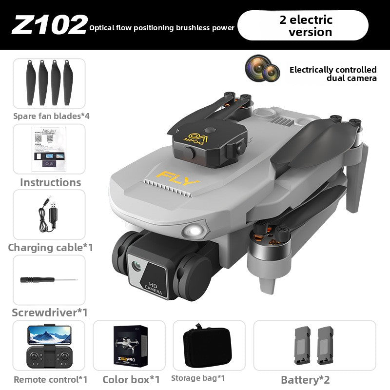 drone Z102 PRO UAV double caméra HD 8K Système d'évitement d'obstacles GPS