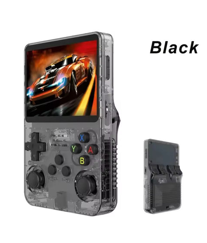Console de jeu portable open source R36S avec 64 Go/128 Go pour le rétrogaming (jeux 2000/4000).