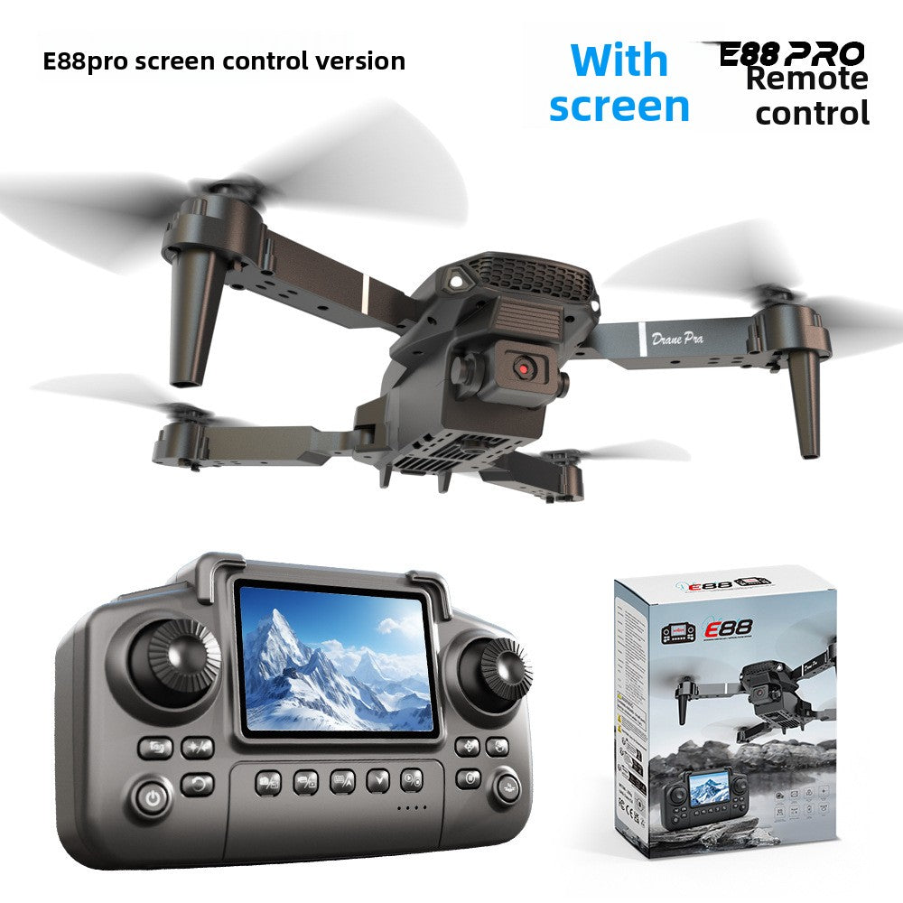 Drone E99PRO double caméra 4K HD Commande par écran