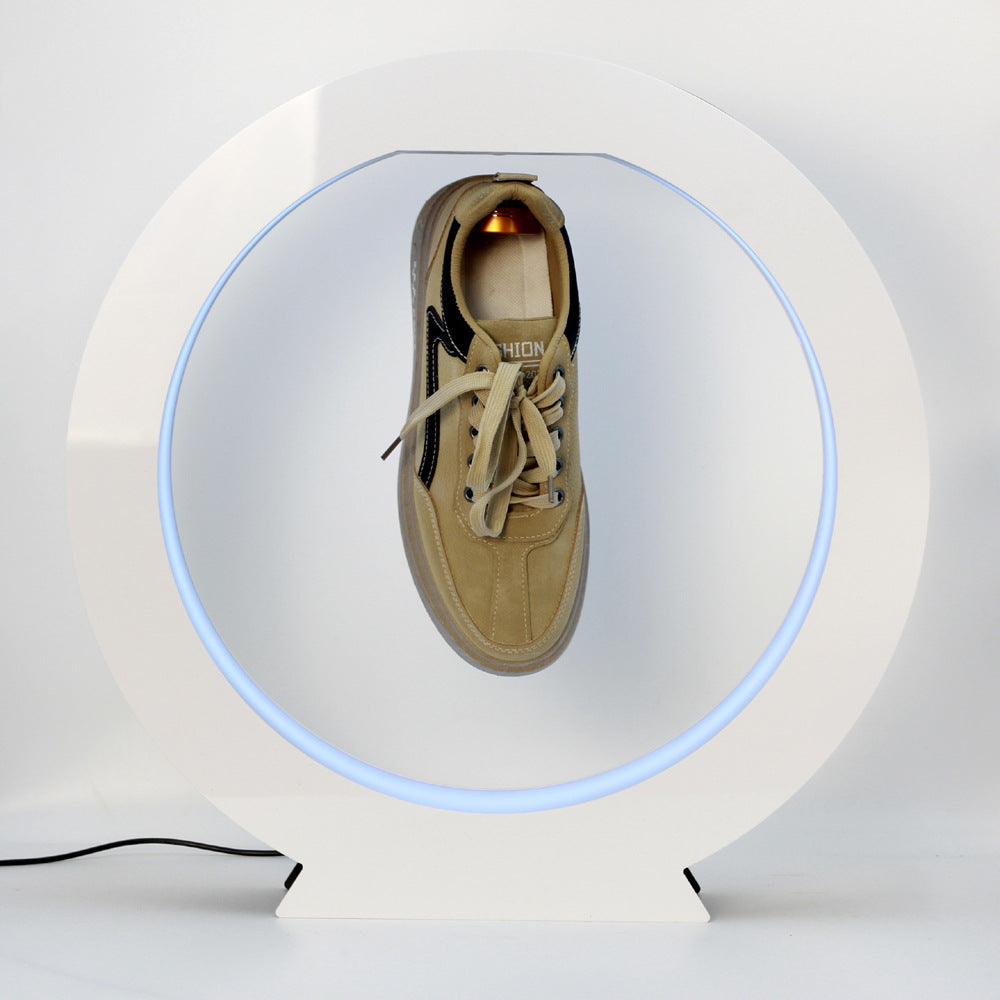 Présentoir à lévitation magnétique pour chaussure et basket rotation 360°