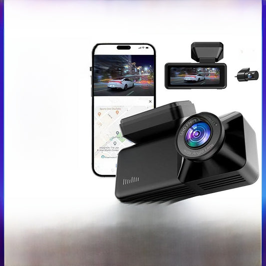 Caméra embarqué Double caméra Full HD 4K Avant Arrière Vision nocturne Traceur GPS