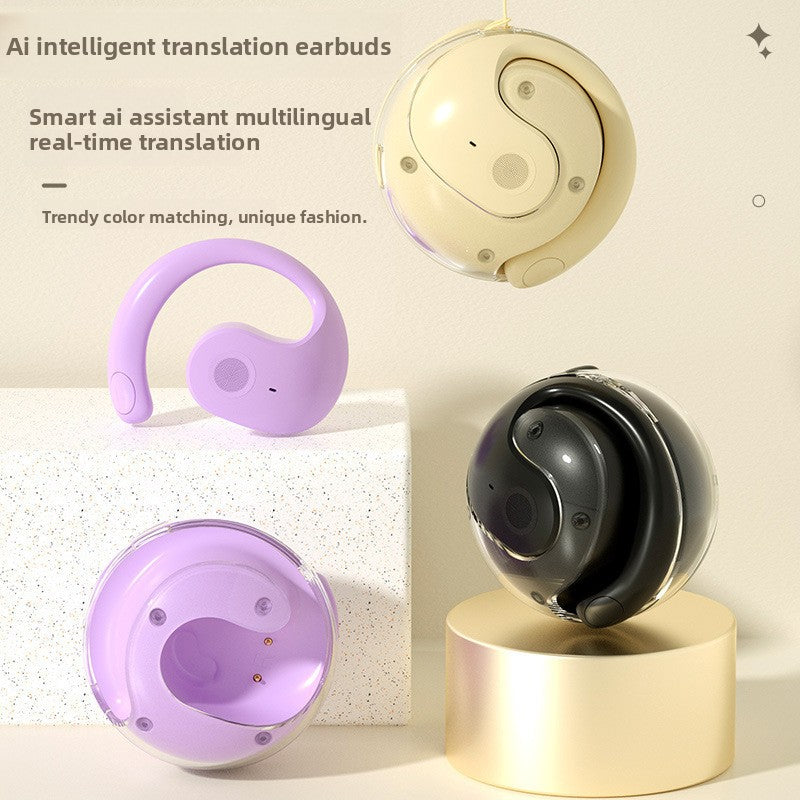 Écouteurs Bluetooth avec traduction intelligente IA 144 langues