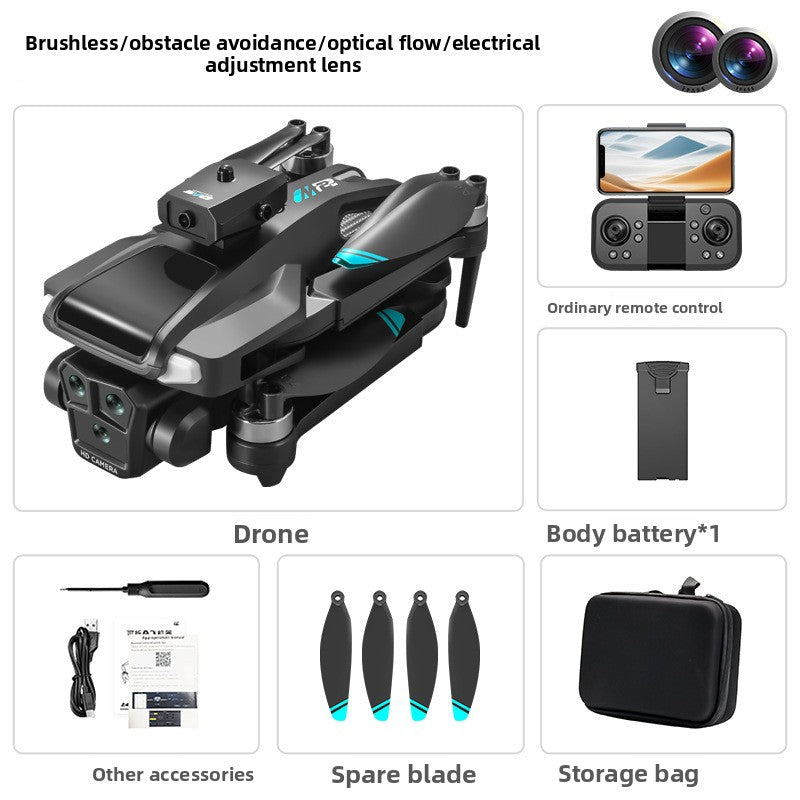 drone M22 quadricoptère système d'évitement d'obstacles double caméra 4K HD GPS