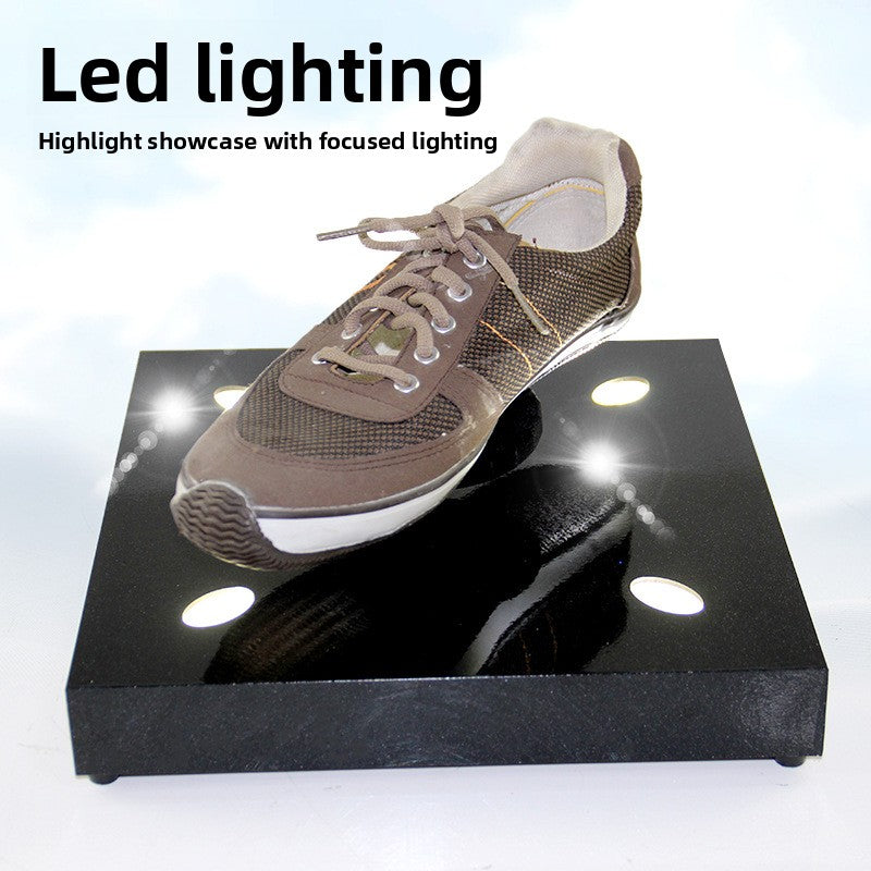 Présentoir à lévitation magnétique pour objets basket et chaussure 360° 500g