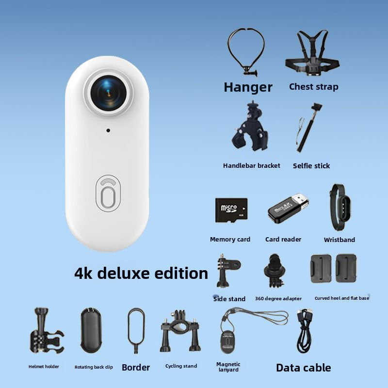Mini Caméra H88 Ultra HD 4K Sport Stabilisation d'image Technologie anti-tremblement Aimanté Cyclisme randonné