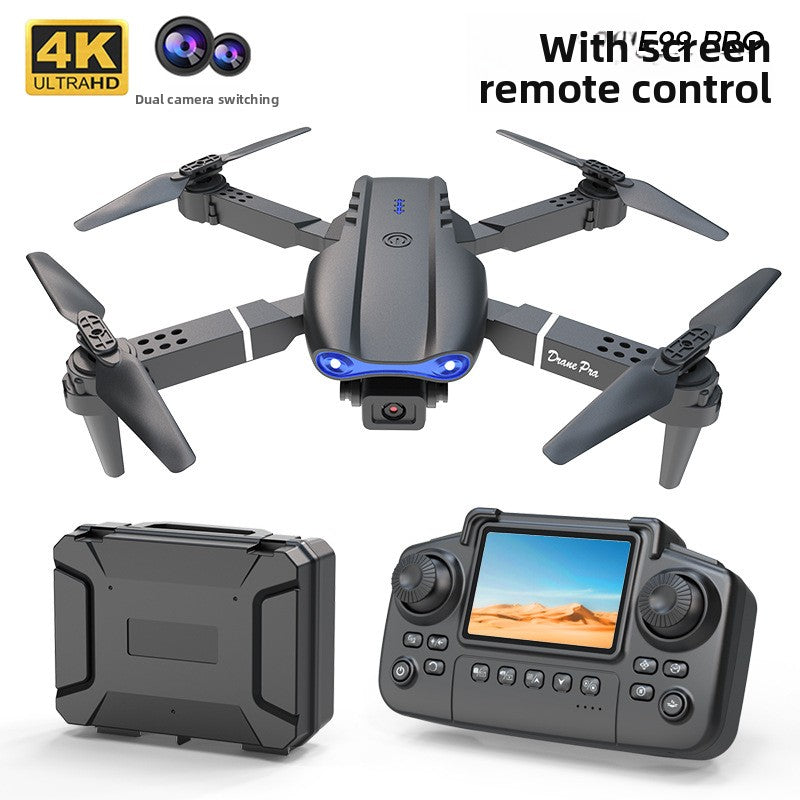 Drone E99PRO double caméra 4K HD Commande par écran