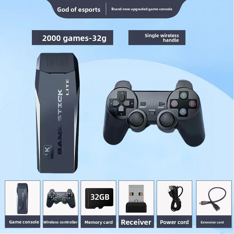 Console de jeux 4K HD améliorée avec 40 000 jeux rétro