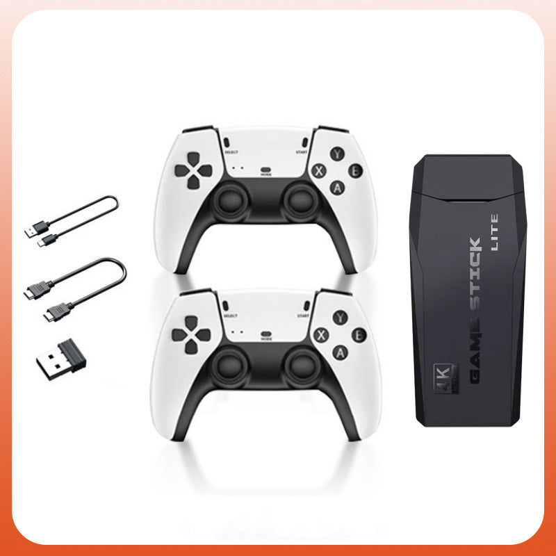 Console de jeux TV, manette de jeu 4K HD, 20 000 jeux rétro game stick