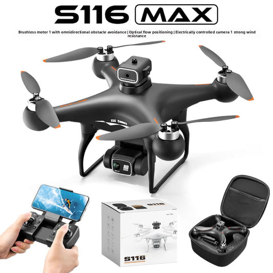 Drone S116 MAX sans balais double caméra HD 4K GPS