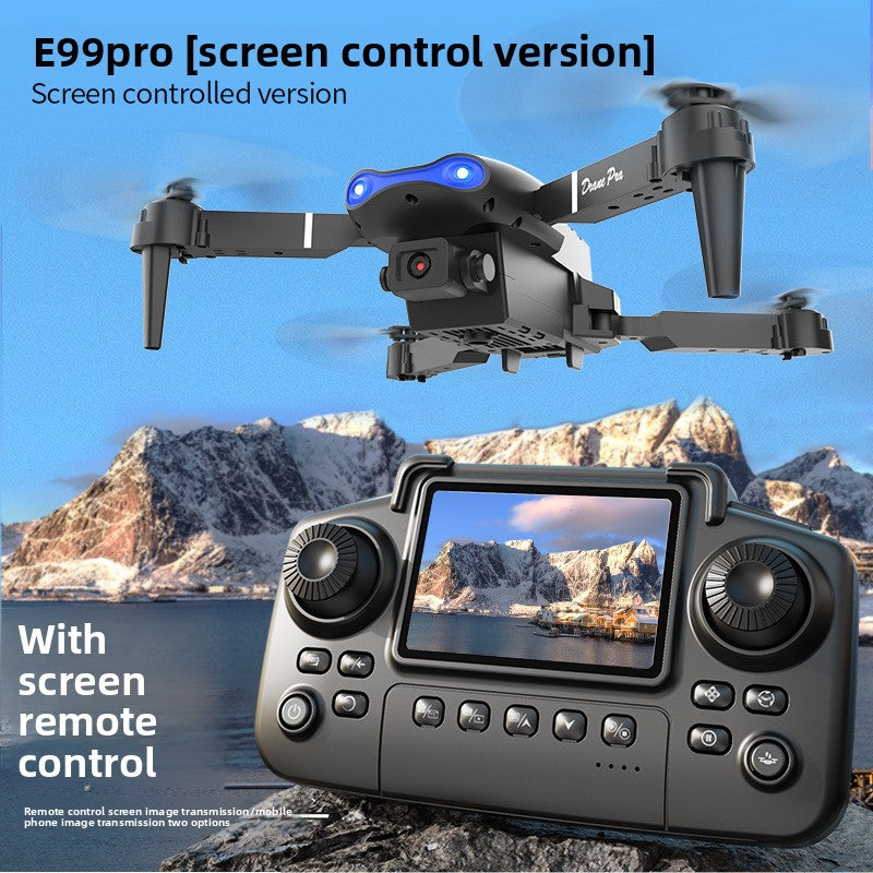Drone E99PRO double caméra 4K HD Commande par écran