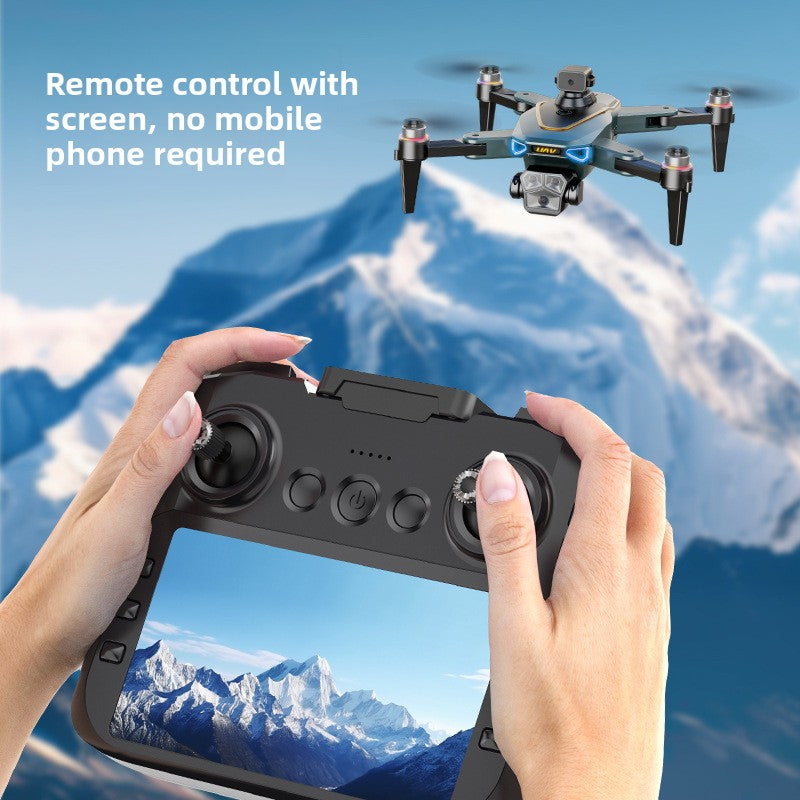 drone UAV intelligent à détection d'obstacles GPS double caméra HD 4K
