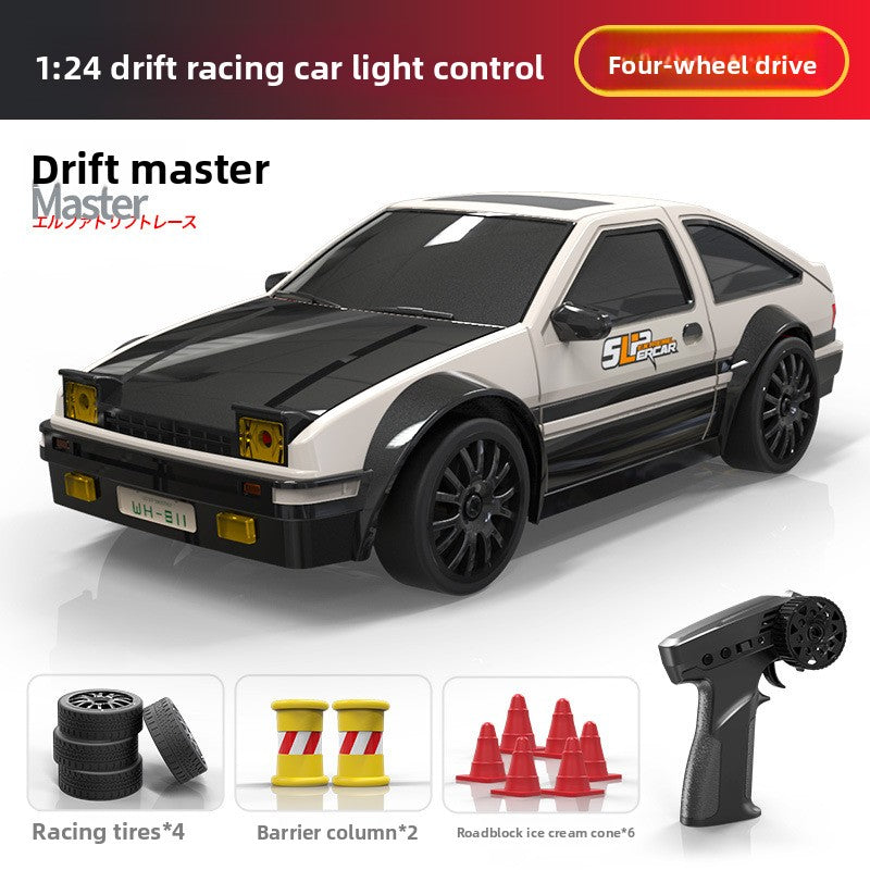 Voiture télécommandée haute vitesse de drift Quatre roues motrices,AE86, Nissan GTR et Lamborghini,Porsche,mustang,Bmw GT