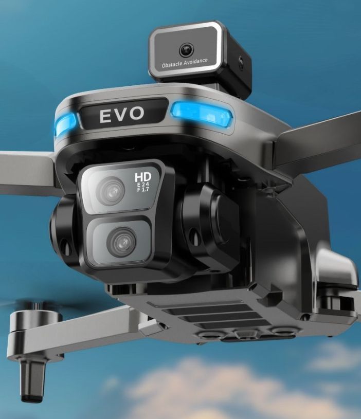 drone intelligent sans balai avec évitement d'obstacle retour GPS caméra FULL HD écran intégré