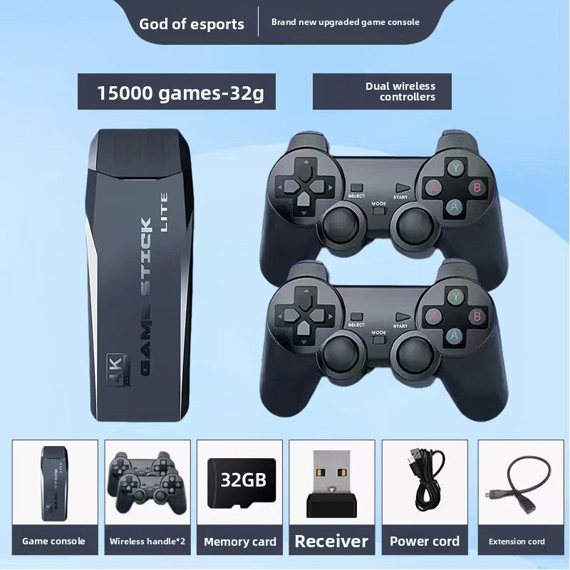 Console de jeux 4K HD améliorée avec 40 000 jeux rétro