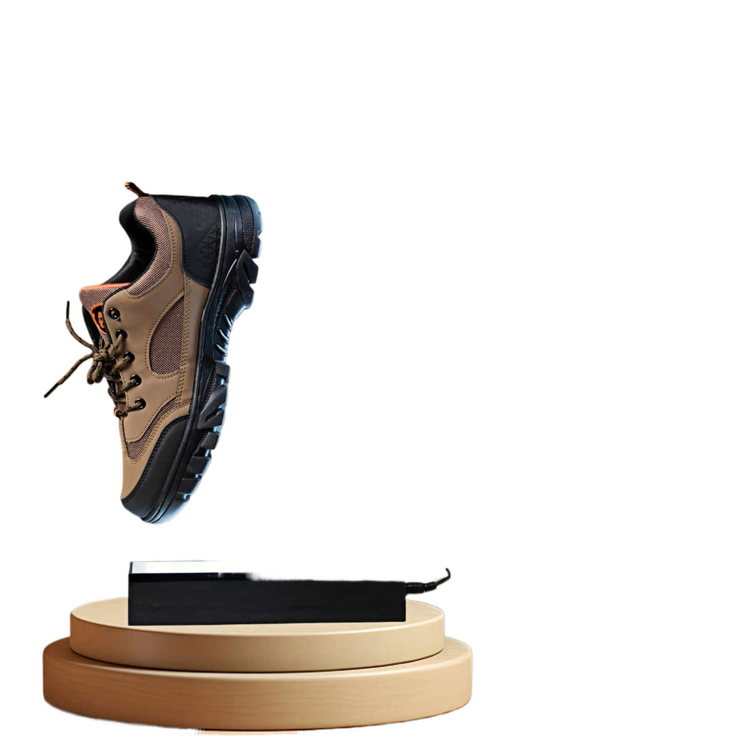 Présentoir rotatif à lévitation magnétique rotation automatique à 360 degrés basket et chaussures