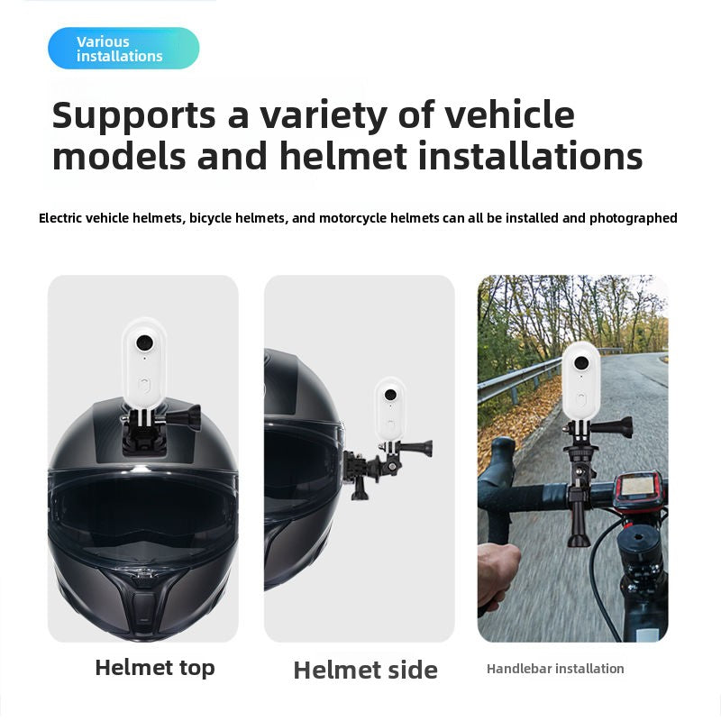 Mini Caméra H88 Ultra HD 4K Sport Stabilisation d'image Technologie anti-tremblement Aimanté Cyclisme randonné