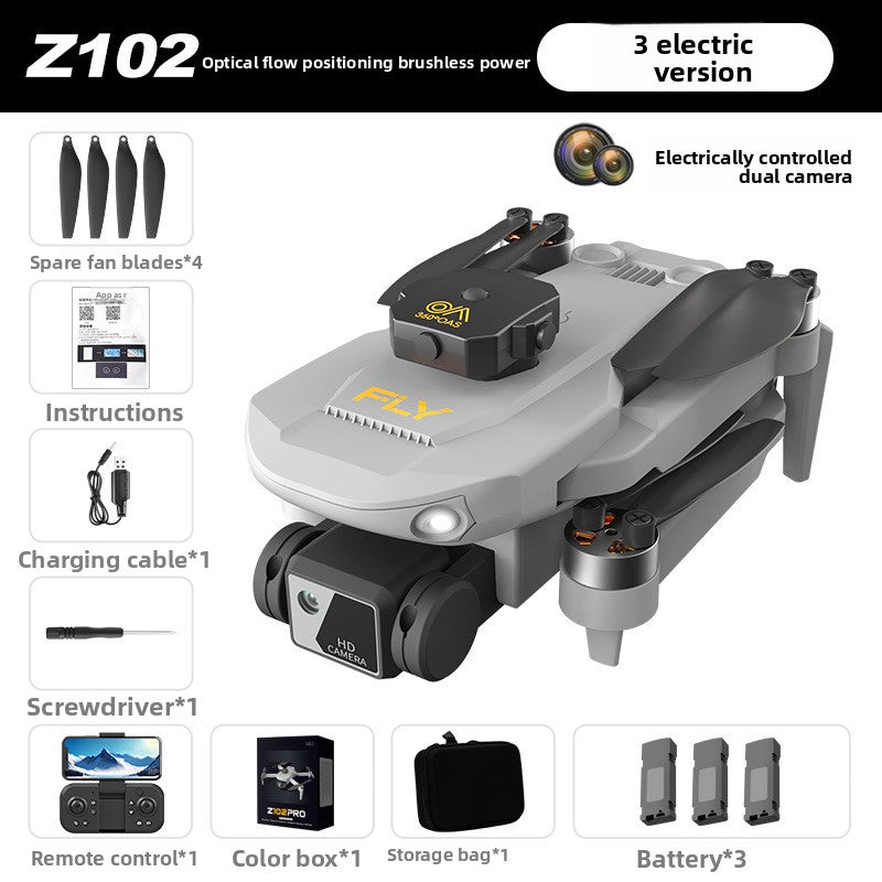 drone Z102 PRO UAV double caméra HD 8K Système d'évitement d'obstacles GPS