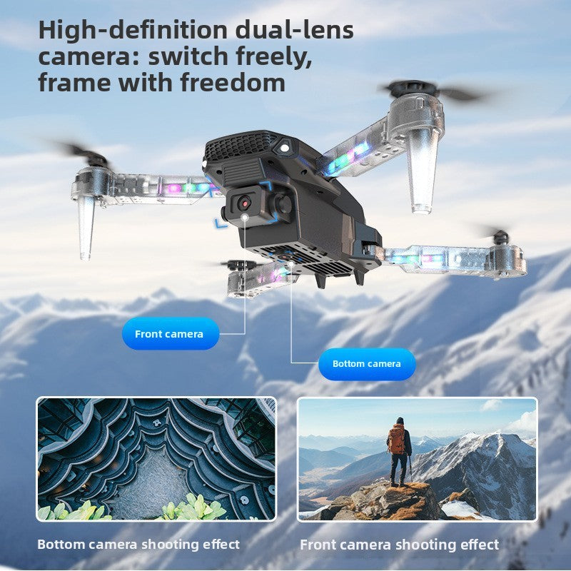 Drone E99 UAV Double caméra HD LED
