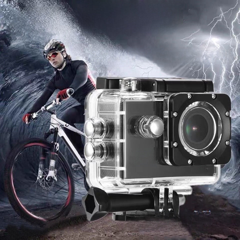 Caméra sport B0201 HD 4K étanche plongée apnée moto sport extreme