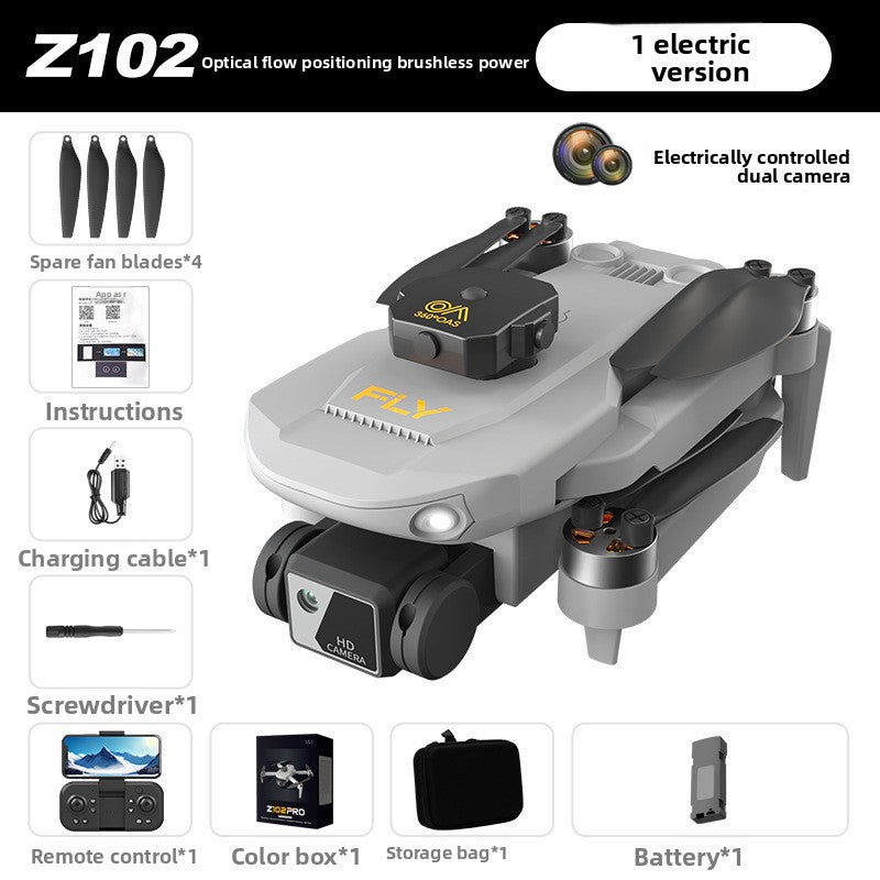 drone Z102 PRO UAV double caméra HD 8K Système d'évitement d'obstacles GPS