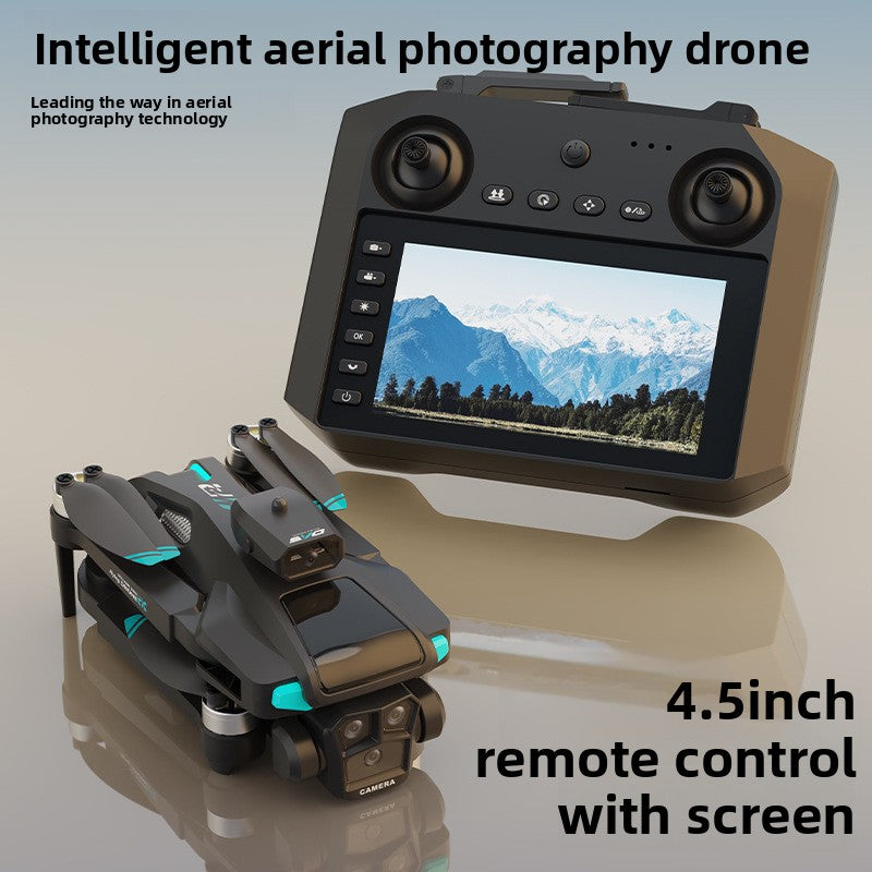 Drone M22MAX quadricopter triple caméra fuul HD système d'évitement d'obstacle GPS intéligent