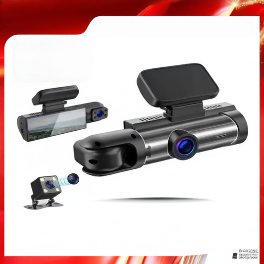 caméra embarquée Vision nocturne HD Double enregistrement