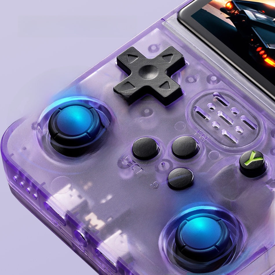 Console de jeu portable open source R36S avec 64 Go/128 Go pour le rétrogaming (jeux 2000/4000).