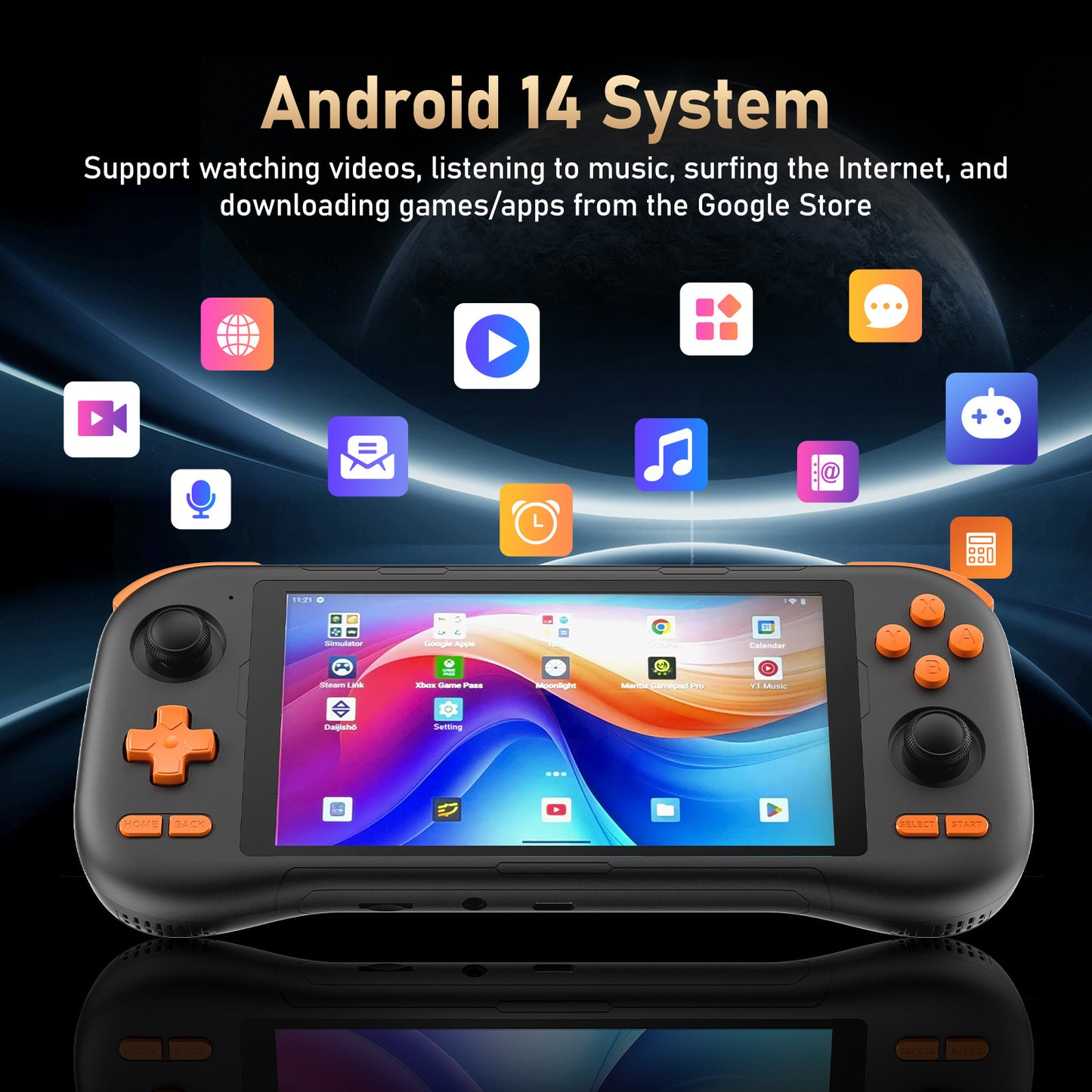 Console de jeu portable Android open source K56