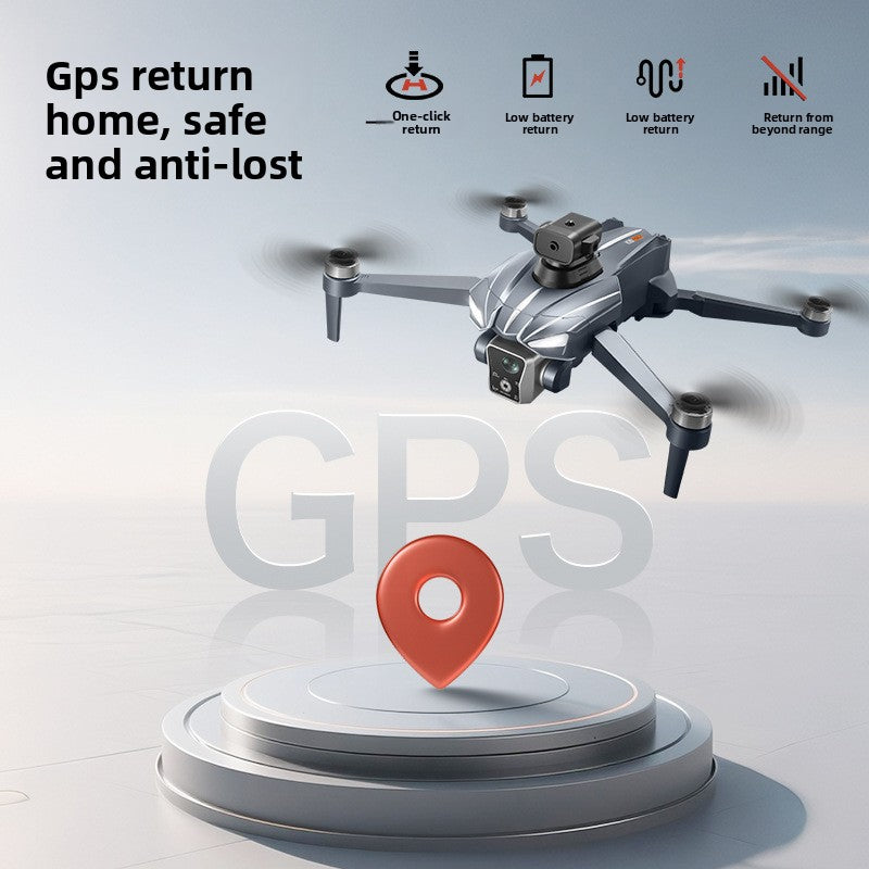 Drone K18 MAX Full HD 4K Retour GPS écran LCD System Anti obstacle