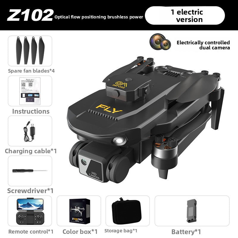drone Z102 PRO UAV double caméra HD 8K Système d'évitement d'obstacles GPS