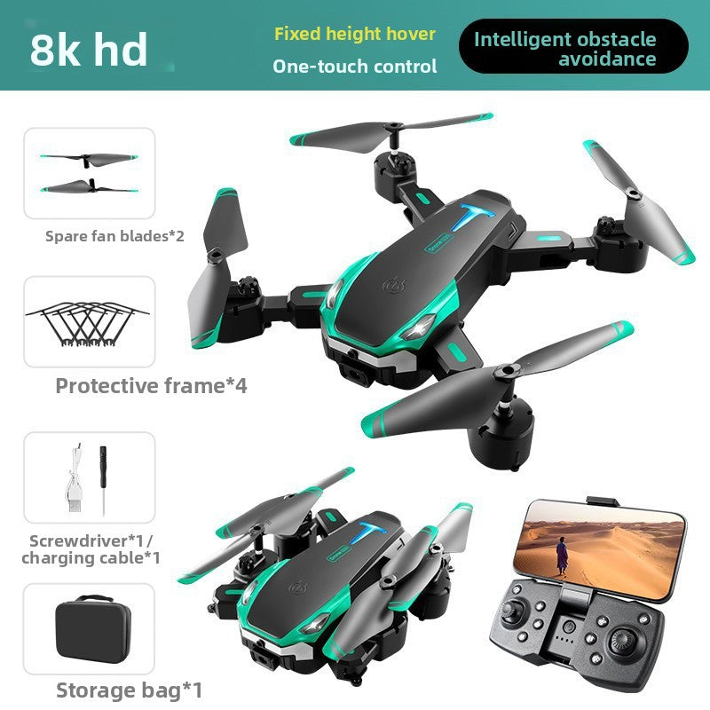 drone sans balai photo vidéo HD 8K double caméra