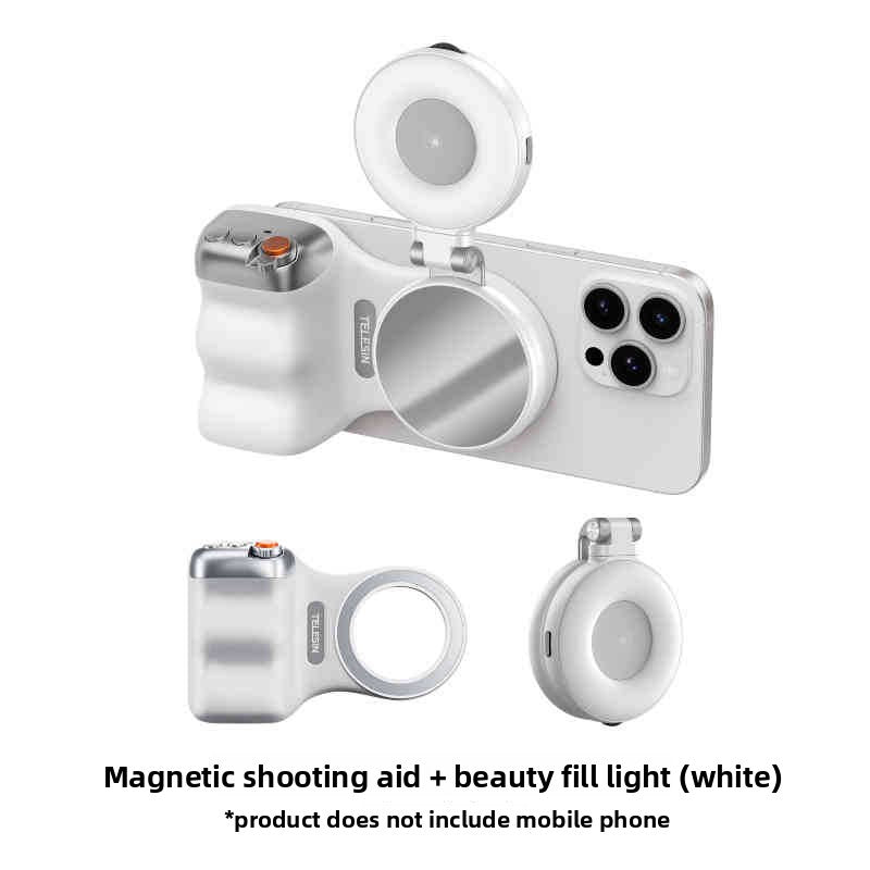 Support pour téléphone portable avec appareil photo Fixation magnétique systèmes MagSafe anti-tremblement iphone-samsung