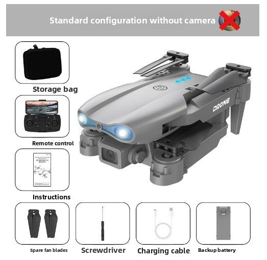 Drone quadricoptère pliable sans balais avec double caméra 8K 360° HD