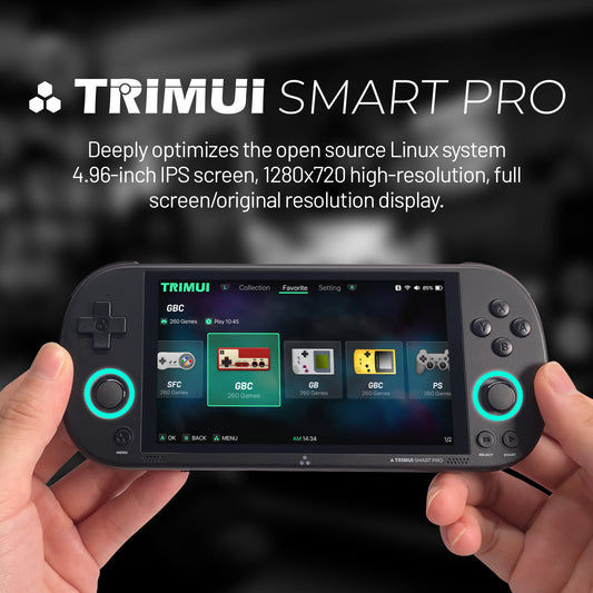 Console de jeu portable open source Smart Pro IPS HD