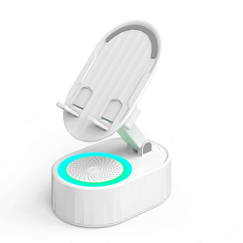 Support de téléphone avec capteur et haut-parleur intégré