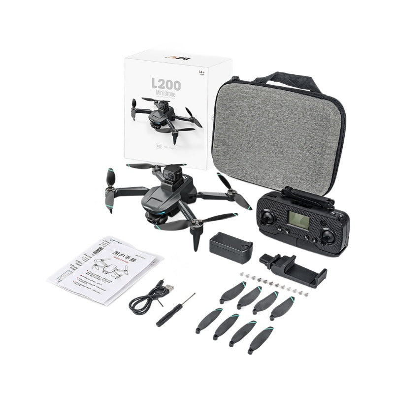 drone L200 PRO MAX sans balais GPS photo HD 4K fonctions laser obstacle
