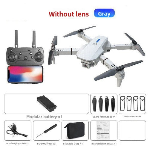 Drone quadricoptère pliable sans balais avec double caméra 8K 360° HD