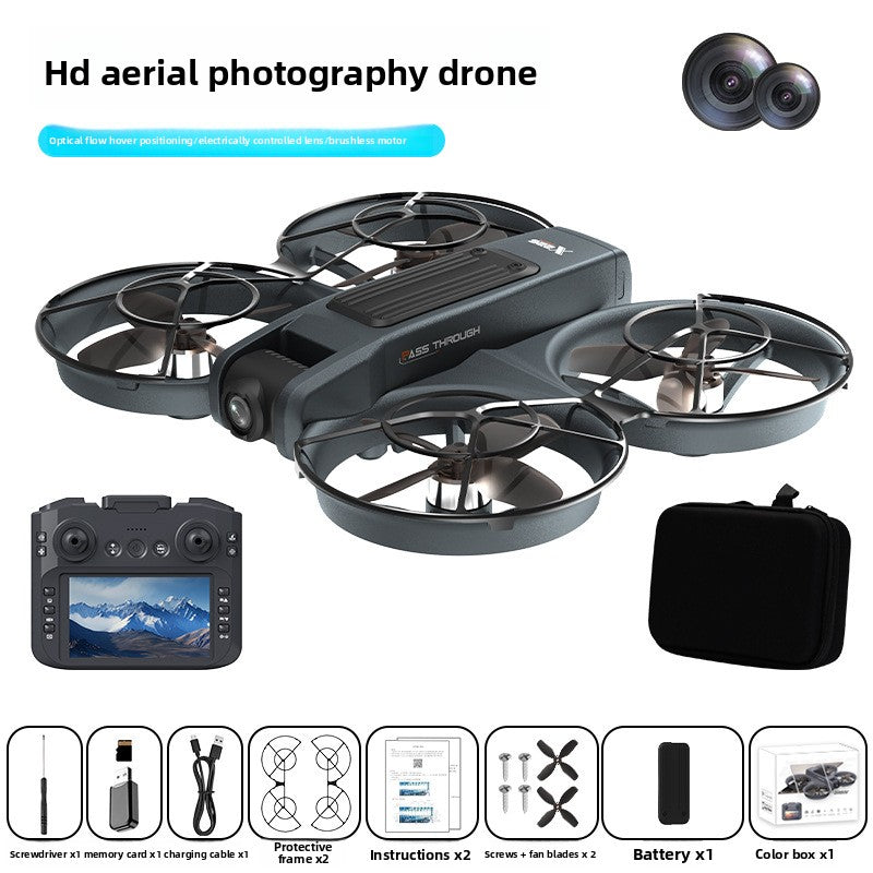 Drone X226 double caméra Full HD Système intelligent d’évitement des obstacles écran 4,5 Pouces