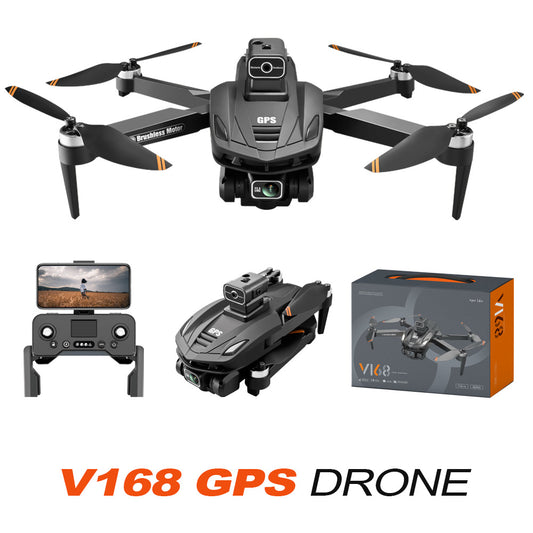 Drone V168 PRO MAX GPS caméra HD 8K Évitement intelligent des obstacles