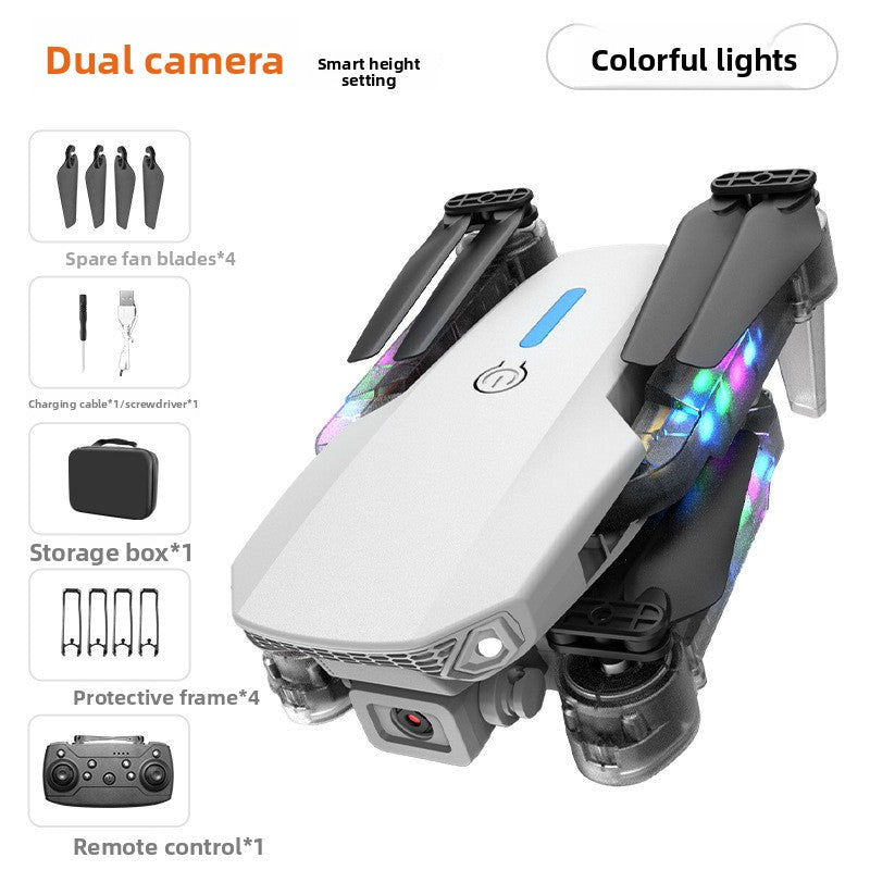 Drone quadricoptère pliable sans balais avec double caméra 8K 360° HD