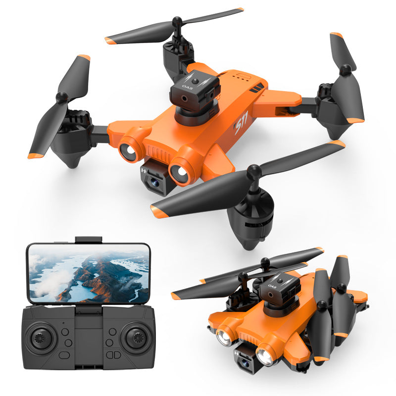 Drone S11 Double caméra HD 8K Évitement intelligent des obstacles GPS